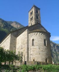 Mittelalterliche Kirche San Nicolao in Giornico